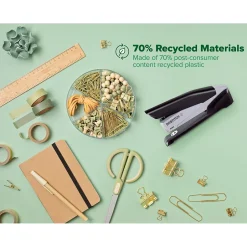 Bostitch InPower 25 Desktop Stapler, 25-Sheet Capacity, (PPR1100) Black/Gray New