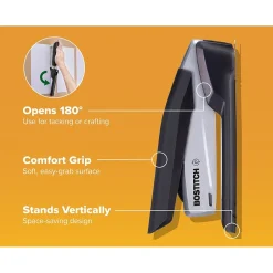 Bostitch InPower 25 Desktop Stapler, 25-Sheet Capacity, (PPR1100) Black/Gray New