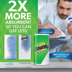 Paper Towels<Bounty Select-A-Size Double Roll Paper Towels, 2-ply, 90 Sheets/Roll, 12 Rolls/Pack (66541/06130)