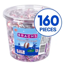 Gum & Mints<Bob's Brach's Peppermint Mints, 28 oz., 160 Pieces/Tub (209-02493)