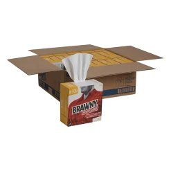 Brawny Professional H700 Fiberboard Cleaning Wipers, 12.5