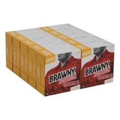 Brawny Professional H600 Synthetic Fiber Cleaning Wipers, 12.5