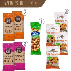 Variety Snack Packs<Break Box Healthy Mixed Nuts Snack Box, 19/Box (700-00046)