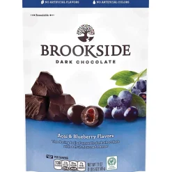 Chocolate<Brookside Dark Chocolate Acai and Blueberry Flavors, 21 Ounces, 2/BD (HEC91145)