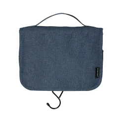 Brookstone 8.66" Fabric Toiletry Bag, Blue (BNKM0001)