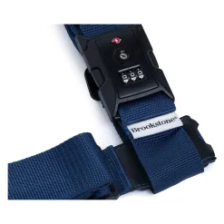 Brookstone 3-Digit Combination Lock, Blue (BSLS0001)