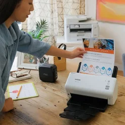 Portable Scanners<Brother ADS3100 Duplex Document Scanner, Black/White