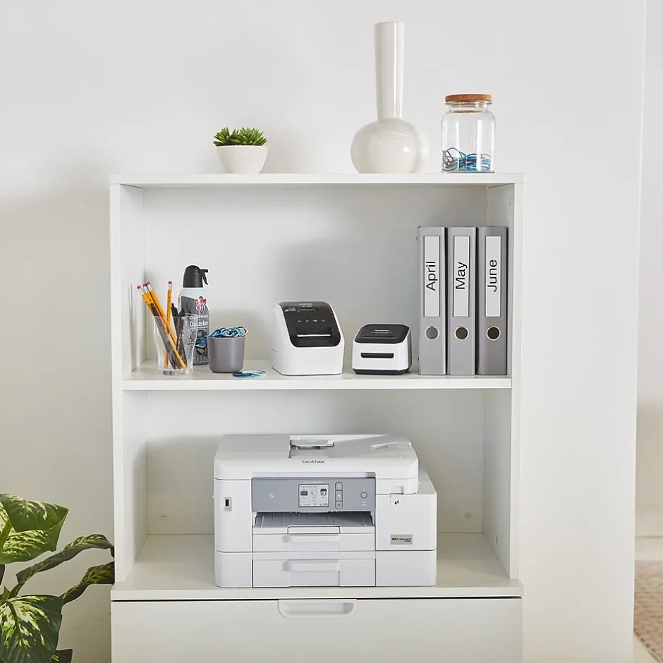 Color Printers<Brother INKvestment Tank MFC-J4535DW Wireless Color Inkjet Printer, All-In-One Supertank, Print, Scan, Copy, Fax