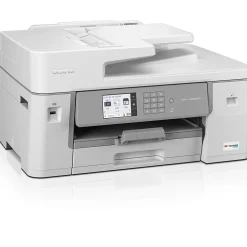 All-In-One Printers<Brother INKvestment Tank MFC-J6555DW Wireless Color Inkjet Printer, All-In-One Supertank, Print, Scan, Copy, Fax