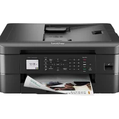 Color Printers<Brother MFC-J1010DW Wireless Color Inkjet Printer, All-In-One, Print, Scan, Copy, Fax (MFCJ1010DW)