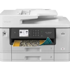Color Printers<Brother MFC-J6940DW Wireless Color Inkjet Printer, All-In-One, Print, Scan, Copy, Fax
