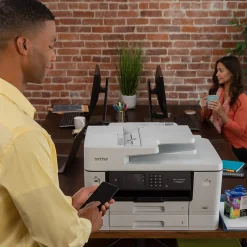 Color Printers<Brother MFC-J6940DW Wireless Color Inkjet Printer, All-In-One, Print, Scan, Copy, Fax