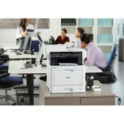 Color Printers<Brother MFC-L8900CDW Wireless Color Laser Printer, All-In-One, Print, Scan, Copy, Fax