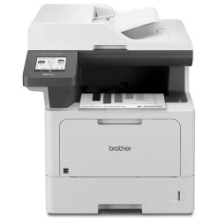 Instant Photo Printers<Brother MFC-L5710DW Business Wireless Monochrome Laser All-in-One Printer, Print, Scan, and Copy