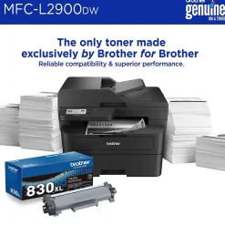 Instant Photo Printers<Brother MFC-L2900DW New Laser Printer, All-In-One, Print, Scan, Copy, Fax