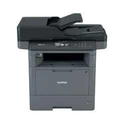Black & White Printers<Brother MFC-L5850DW USB, Wireless, Network Ready Black & White Laser All-In-One Printer, Refurbished