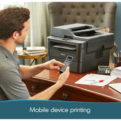 Black & White Printers<Brother MFC-L2750DW XL Wireless Black & White Laser Printer, All-In-One, Print, Scan, Copy, Fax, Refresh Subscription Eligible