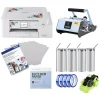 Color Printers<Brother Sublimation Printer and Craft Express Elite Pro Tumbler Heat Press Bundle
