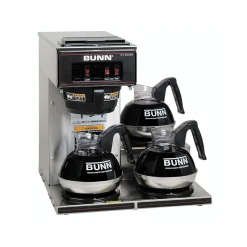 Coffee Makers<Bunn VP17-3 12-Cups Pourover Coffee Maker, Stainless Steel/Black (BUN01220)