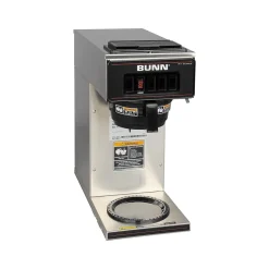Coffee Makers<Bunn VP17-1 12-Cups Pourover Coffee Maker, Stainless Steel/Black (BUN01217)