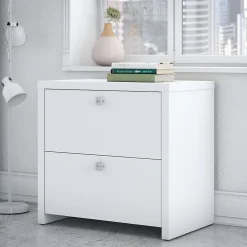Hot Echo Lateral File Cabinet, Pure White (KI60102-03) File Cabinets