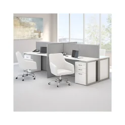 Sale Easy Office 3-Drawer Mobile Vertical File Cabinet, Letter/Legal Size, Lockable, Pure White (EOF116WH-03) File Cabinets