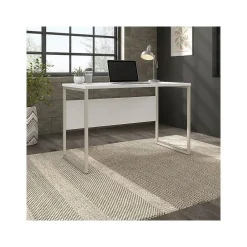 Online Hybrid 48"W Computer Table Desk with Metal Legs, (HYD148WH) Office Desks