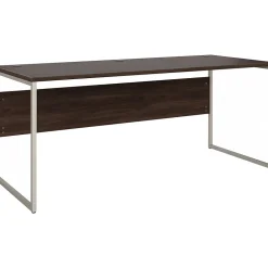 Clearance Hybrid 72"W Computer Table Desk with Metal Legs, (HYD373BW) Office Desks