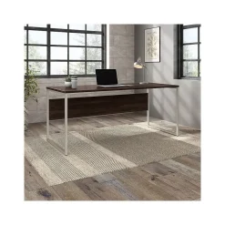 Clearance Hybrid 72"W Computer Table Desk with Metal Legs, (HYD373BW) Office Desks