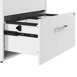 Online Hustle 2 Drawer Lateral File Cabinet, White (HUF130WH) File Cabinets