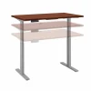 Hot Move 60 Series 48"W Electric Height Adjustable Standing Desk, Hansen Cherry (M6S4824HCSK) Standing Desks
