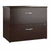 Outlet Office in an Hour 2 Drawer Lateral File Cabinet, Mocha Cherry (OIAH011MRSU) File Cabinets