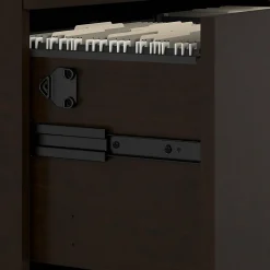 Outlet Office in an Hour 2 Drawer Lateral File Cabinet, Mocha Cherry (OIAH011MRSU) File Cabinets