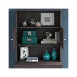 Outlet Office 500 2-Drawer Lateral File Cabinet with Hutch, Locking, Letter/Legal, (OF5007SGSU) File Cabinets