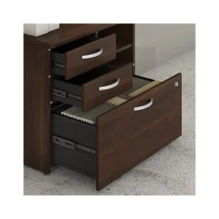 Online Studio C Office Storage Cabinet with Drawers and Shelves, (SCF130BWSU) Storage Cabinets