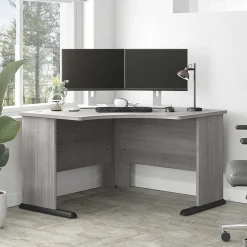 Outlet Studio A 48"W Corner Computer Desk, (SDD148PG) Corner Desks
