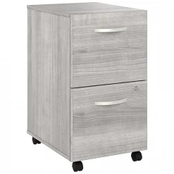 Clearance Studio A 2-Drawer Mobile Vertical File Cabinet, Letter/Legal Size, Lockable, (SDF116PGSU-Z) File Cabinets