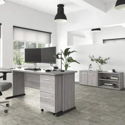 Clearance Studio A 2-Drawer Mobile Vertical File Cabinet, Letter/Legal Size, Lockable, (SDF116PGSU-Z) File Cabinets