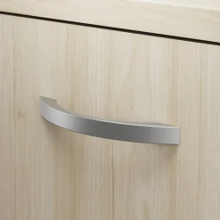 Bush Business Furniture Studio C Office Storage Cabinet with Drawers and Shelves, Natural Elm (SCF130NESU) Storage Cabinets