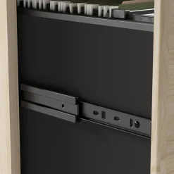 New Bush Business Furniture Studio C 3 Drawer Mobile File Cabinet, Natural Elm (SCF216NESU) File Cabinets