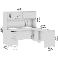 Clearance Bush Business Furniture Studio C 72