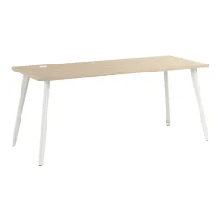 Outlet Vista 72"W Computer Desk, Natural Elm (VSD172NE) Office Desks