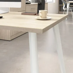 Outlet Vista 72"W Computer Desk, Natural Elm (VSD172NE) Office Desks