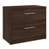 Online Vista 2 Drawer File Cabinet, Black Walnut (VSF136BWSU) File Cabinets