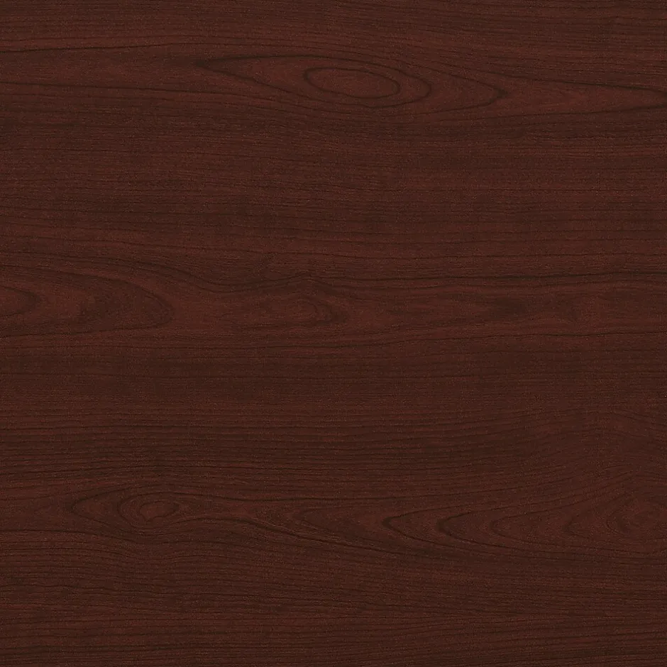 Best 66"W Arlington L Shaped Desk with Drawers and Keyboard Tray, Harvest Cherry (WC65570-03K) L-Desks