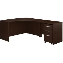Discount Westfield Right Handed L Shaped Desk with Mobile File Cabinet, (SRC007MRRSU) Corner Desks