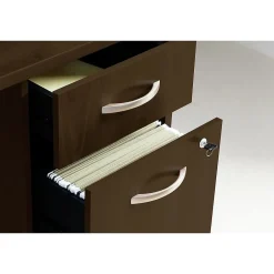 Outlet Westfield 66W x 30D Office Desk with Mobile File Cabinet, (SRC015MRSU) Computer Desks