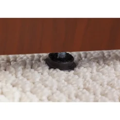 Outlet Westfield Bow Front Right Handed U Shaped Desk with Lateral File Cabinet, Hansen Cherry (SRC019HCRSU) Office Desks