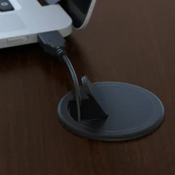 Westfield Desk w/ 2 Drawer Mobile Pedestal, (SRC028MRSU) Office Desks