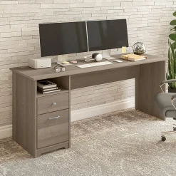 Best Cabot 72"W Computer Desk with Drawers, (WC31272) Computer Desks